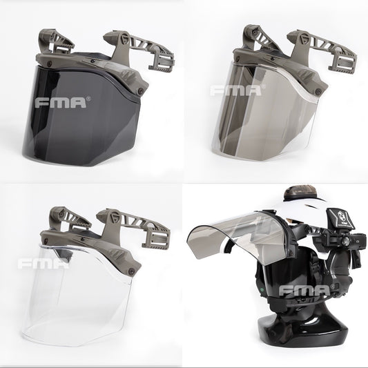 FMA EX Face Shield Riot Mask Protective Face Goggle EX 3.0 Rail - FG  (TB1479) - APEXTAC GEAR