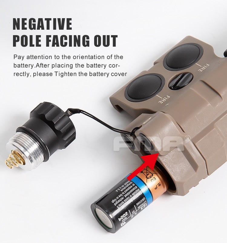 FMA MAWL C1 Visible Laser / IR Pointer / White Light High Power Case Module DE TB1466 - APEXTAC GEAR