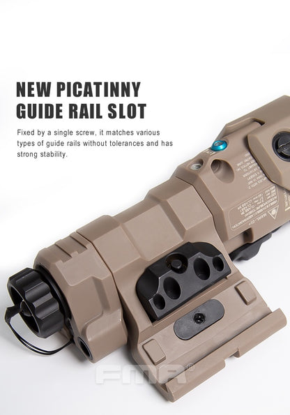FMA MAWL C1 Visible Laser / IR Pointer / White Light High Power Case  BLACK TB1466 - APEXTAC GEAR