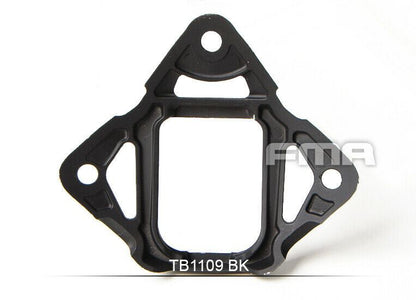 FMA Helmet VAS Shroud Aluminum - BLACK (TB1109) - APEXTAC GEAR