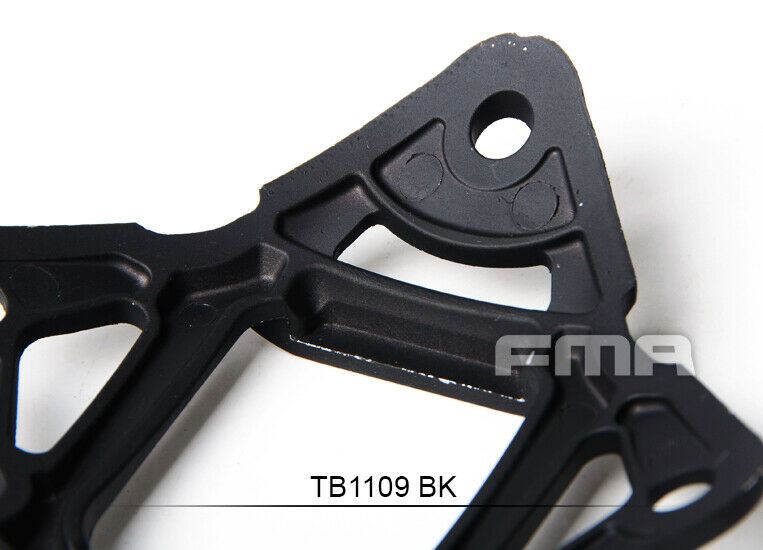 FMA Helmet VAS Shroud Aluminum - BLACK (TB1109) - APEXTAC GEAR
