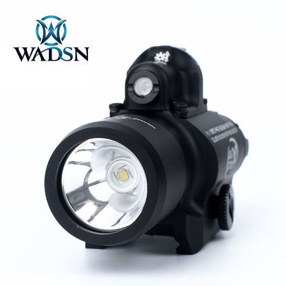 WADSN X400 Tactical LED Pistol Light w/ Red Laser - BLACK (WD04005) - APEXTAC GEAR