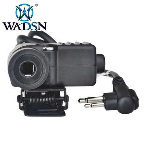 WADSN U94 PTT Push to Talk Device - BLACK (WZ113) - APEXTAC GEAR