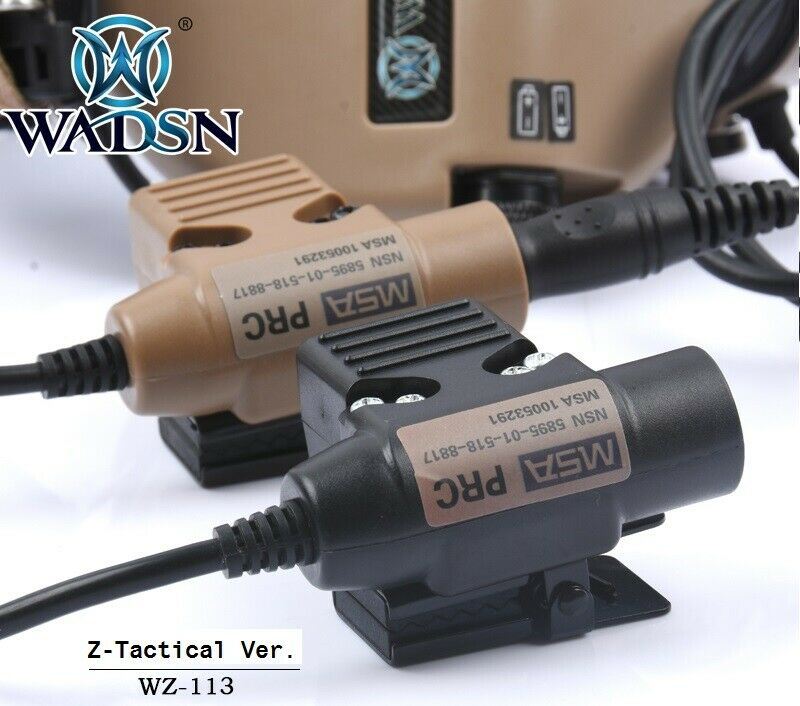 WADSN U94 PTT Push to Talk Device - BLACK (WZ113) - APEXTAC GEAR