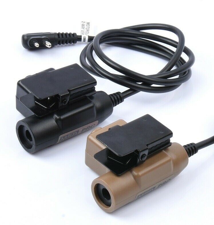 WADSN U94 PTT Push to Talk Device - BLACK (WZ113) - APEXTAC GEAR