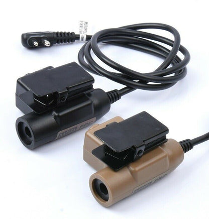 WADSN U94 PTT Push to Talk Device - BLACK (WZ113) - APEXTAC GEAR