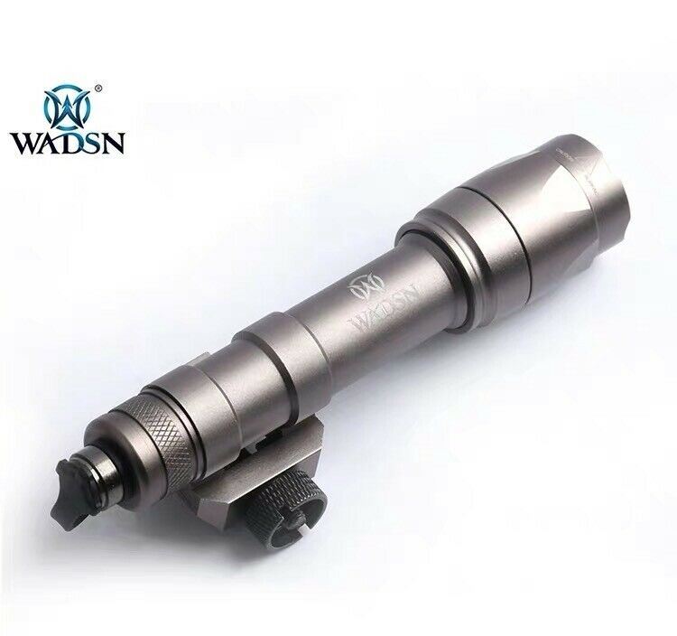 WADSN M600C SCOUT LIGHT Rail Mount Flashlight w/ Dual Function Tape Switch - TAN - APEXTAC GEAR