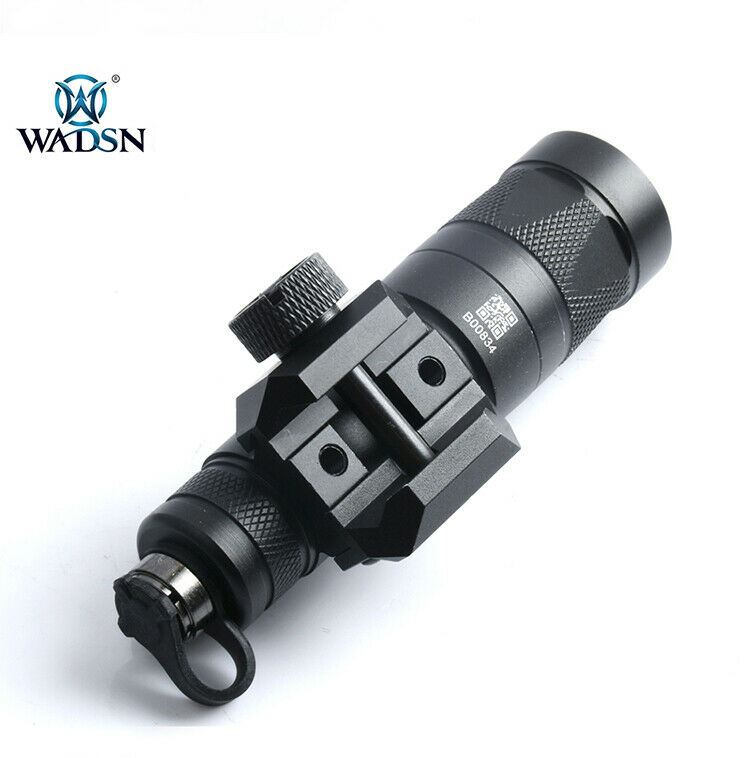 WADSN M300W Scout Light Flashlight Strobe with Two Control Kit Version - BLACK - APEXTAC GEAR