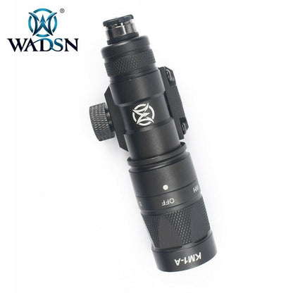 WADSN M300W Scout Light Flashlight Strobe with Two Control Kit Version - BLACK - APEXTAC GEAR