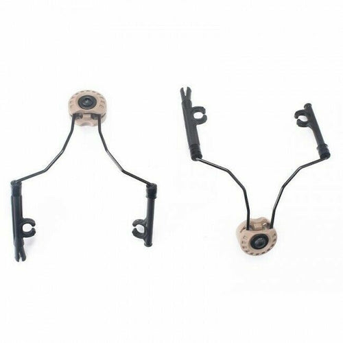 WADSN Tactical Helmet Rail Adapter Set for COMTAC Series - TAN (WZ166) - APEXTAC GEAR