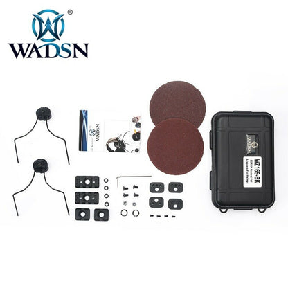 WADSN Tactical Helmet Rail Adapter Set for SORDIN Series - BLACK (WZ169) - APEXTAC GEAR