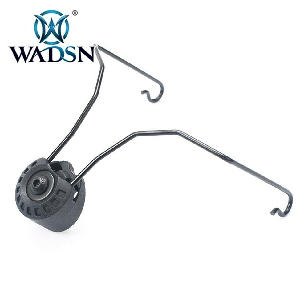 WADSN Tactical Helmet Rail Adapter Set for SORDIN Series - BLACK (WZ169) - APEXTAC GEAR