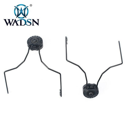 WADSN Tactical Helmet Rail Adapter Set for SORDIN Series - BLACK (WZ169) - APEXTAC GEAR