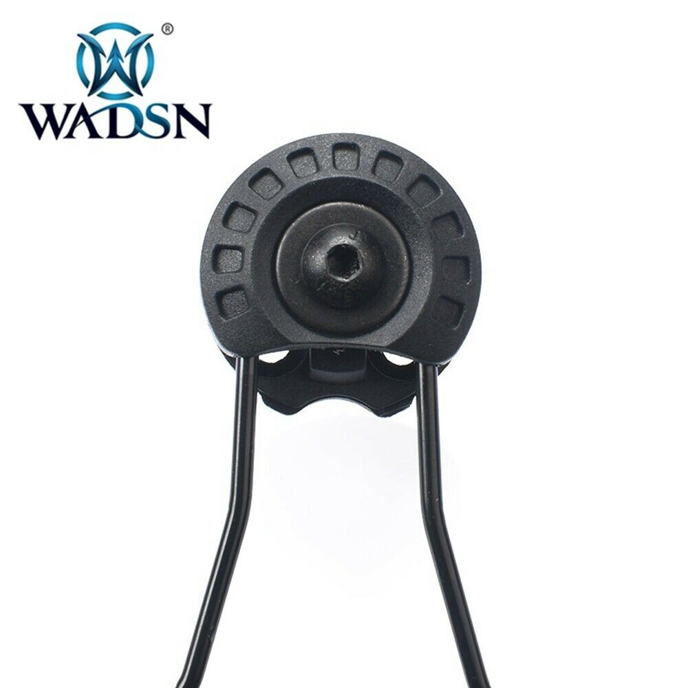 WADSN Tactical Helmet Rail Adapter Set for SORDIN Series - BLACK (WZ169) - APEXTAC GEAR