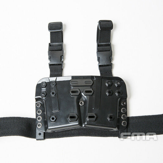 FMA Drop Leg Mag Carrier - BLACK (TB1375) - APEXTAC GEAR