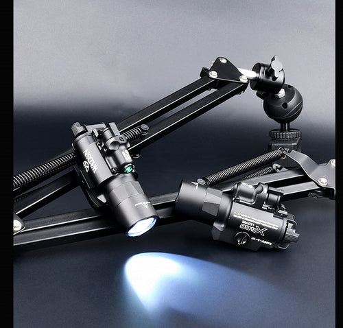 WADSN X400U Tactical LED Rail Mount Light w/ GREEN Laser - BLACK (WD04060) - APEXTAC GEAR