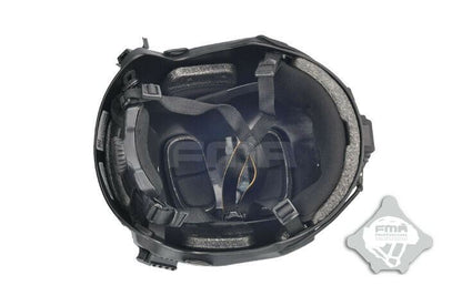 FMA Ballistic High Cut XP Helmet - BLACK (TB960) - APEXTAC GEAR