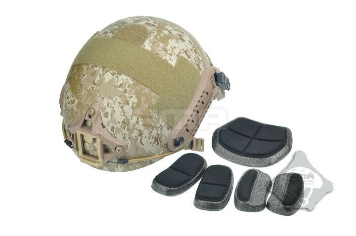 FMA Ballistic High Cut XP Helmet - Digital Desert (TB960) - APEXTAC GEAR