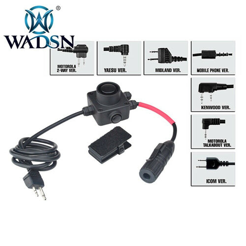 WADSN COMBAT Series PTT Device (WZ134) - APEXTAC GEAR