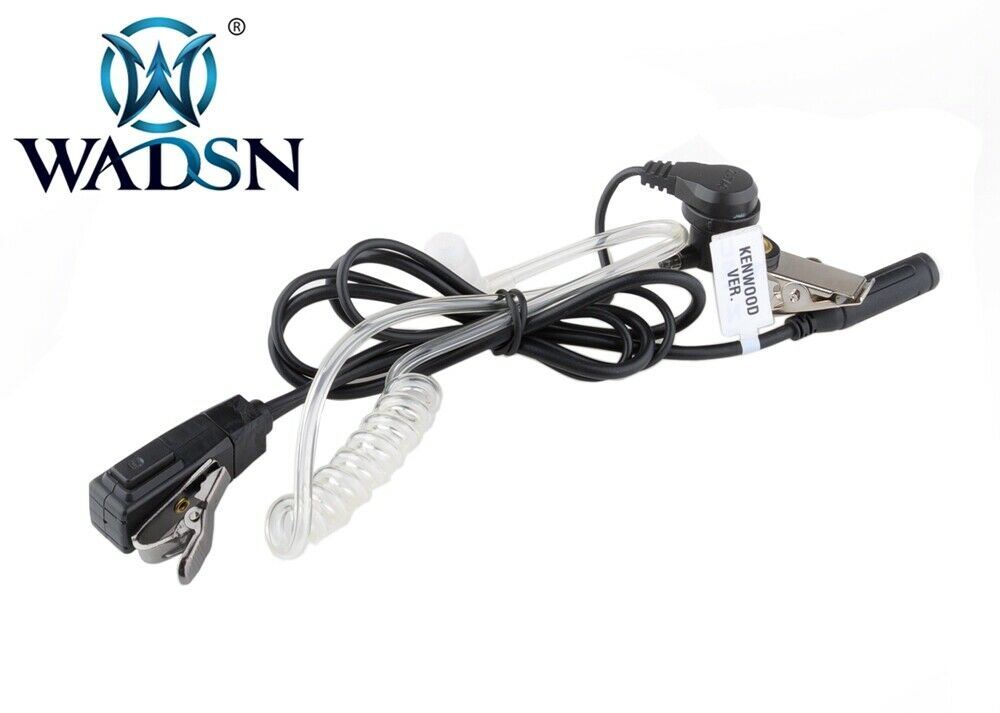 WADSN FBI Style Acoustic Headset with PTT (WZ129) - APEXTAC GEAR