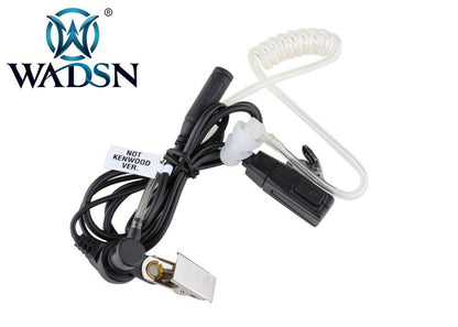 WADSN FBI Style Acoustic Headset with PTT (WZ129) - APEXTAC GEAR