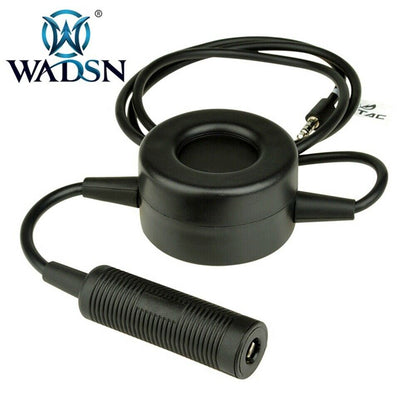 WADSN TCI Style PTT Push to Talk Device - BLACK (WZ114) - APEXTAC GEAR
