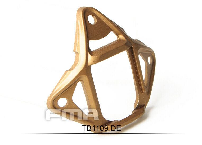 FMA Helmet VAS Shroud Aluminum - DE TAN (TB1109) - APEXTAC GEAR