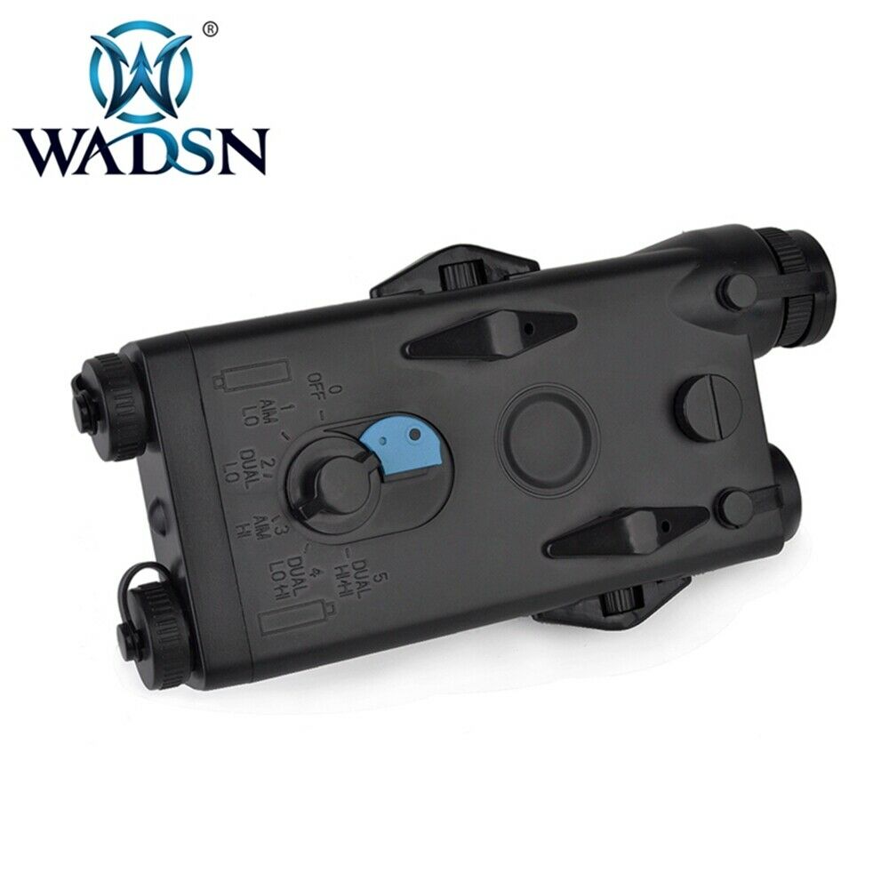 WADSN ANPEQ-2 Battery Case (Red laser Ver) - BLACK (WEX426) - APEXTAC GEAR