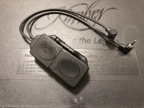 Element Double Remote Control Switch for PEQ / Flashlight - BLACK (EX177) - APEXTAC GEAR