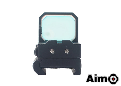 AIM-O Flip Dot Reflex Sight - BLACK (AO6008-BK) - APEXTAC GEAR