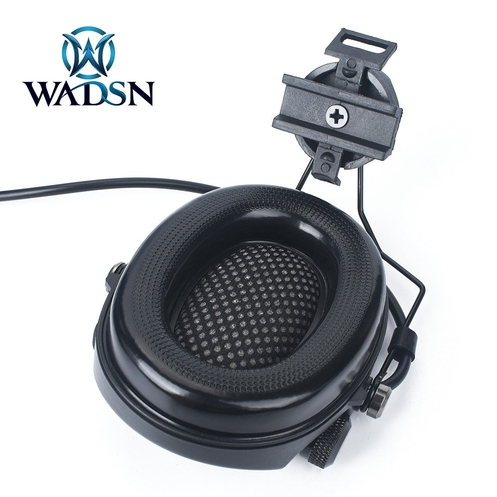 WADSN SORDIN Style Headset with  Helmet Rail Adaptor Basic Ver. (WZ191) - APEXTAC GEAR
