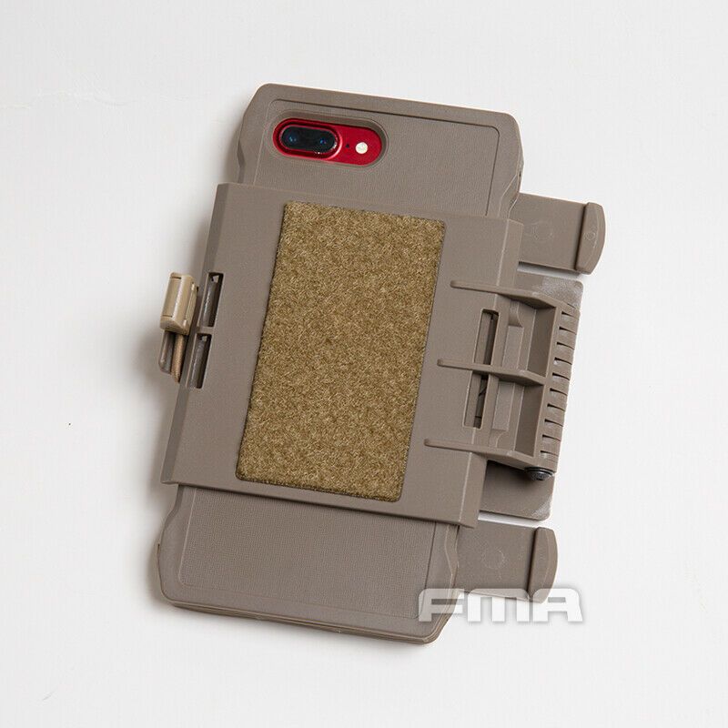 FMA Iphone 7/8 plus mobile pouch for Molle - DE TAN (TB1320) - APEXTAC GEAR