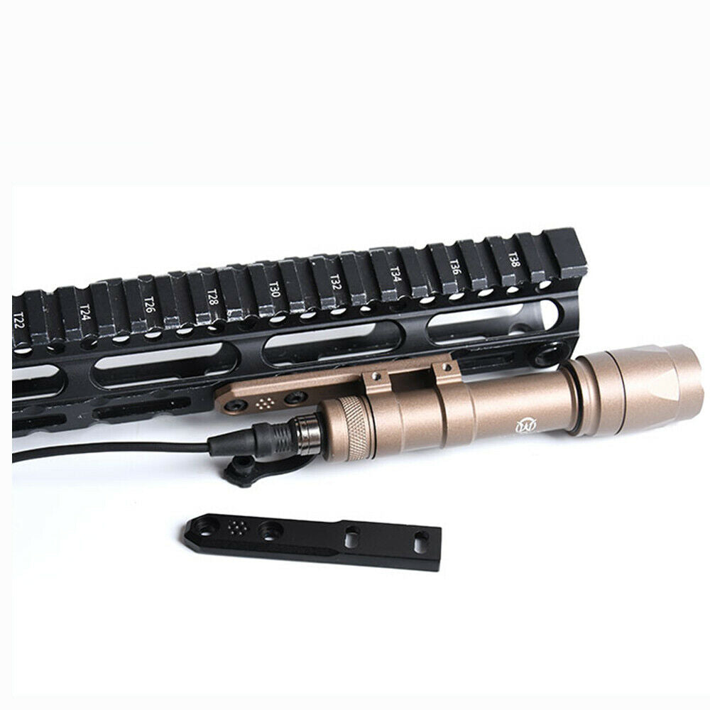 WADSN M-LOK & Keymod Compact Scout Light Rail Mount For M300&M600 - BLACK (WD02005) - APEXTAC GEAR