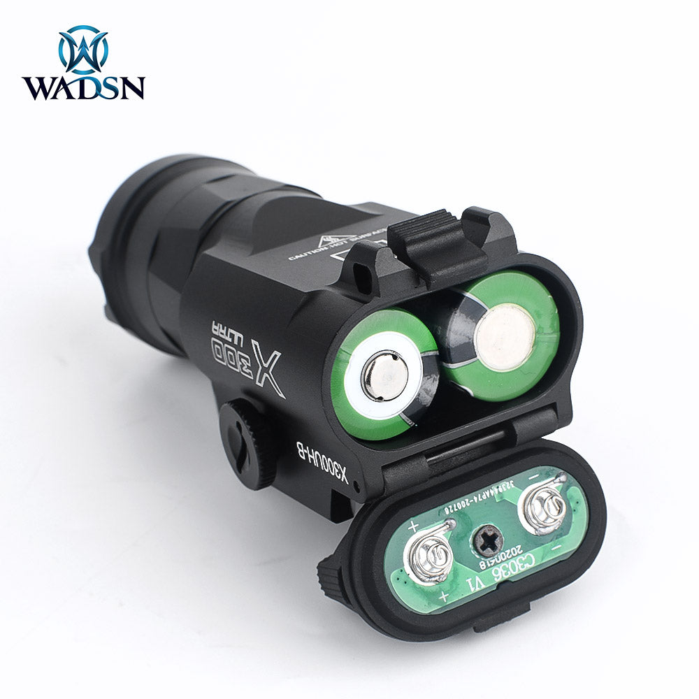 WADSN X300UH-B Tactical LED Pistol Light - BLACK (WD04003) - APEXTAC GEAR
