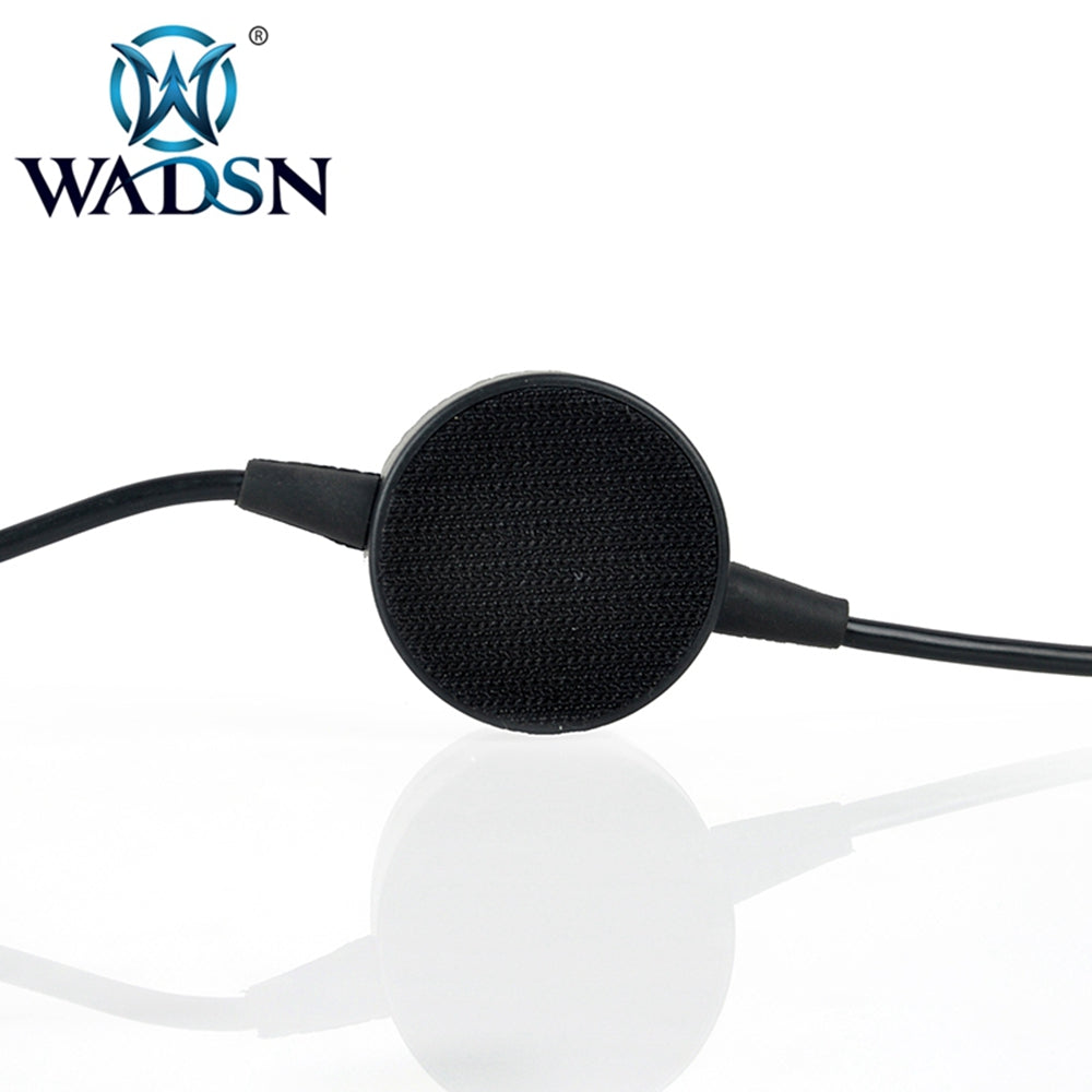 WADSN TCI PTT Military Standard Version - BLACK (WZ114) - APEXTAC GEAR