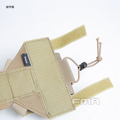 FMA Universal Agility Bridge Cover For Tactical Helmet w/ NVG Battery Pouch - APEXTAC GEAR