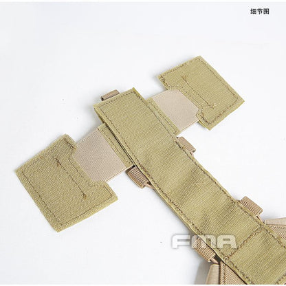 FMA Universal Agility Bridge Cover For Tactical Helmet w/ NVG Battery Pouch - APEXTAC GEAR