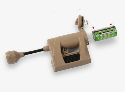 WADSN TEC CHARGE Pro MPLS Helmet Light illumination Tool Multi LED w/ IR - TAN - APEXTAC GEAR