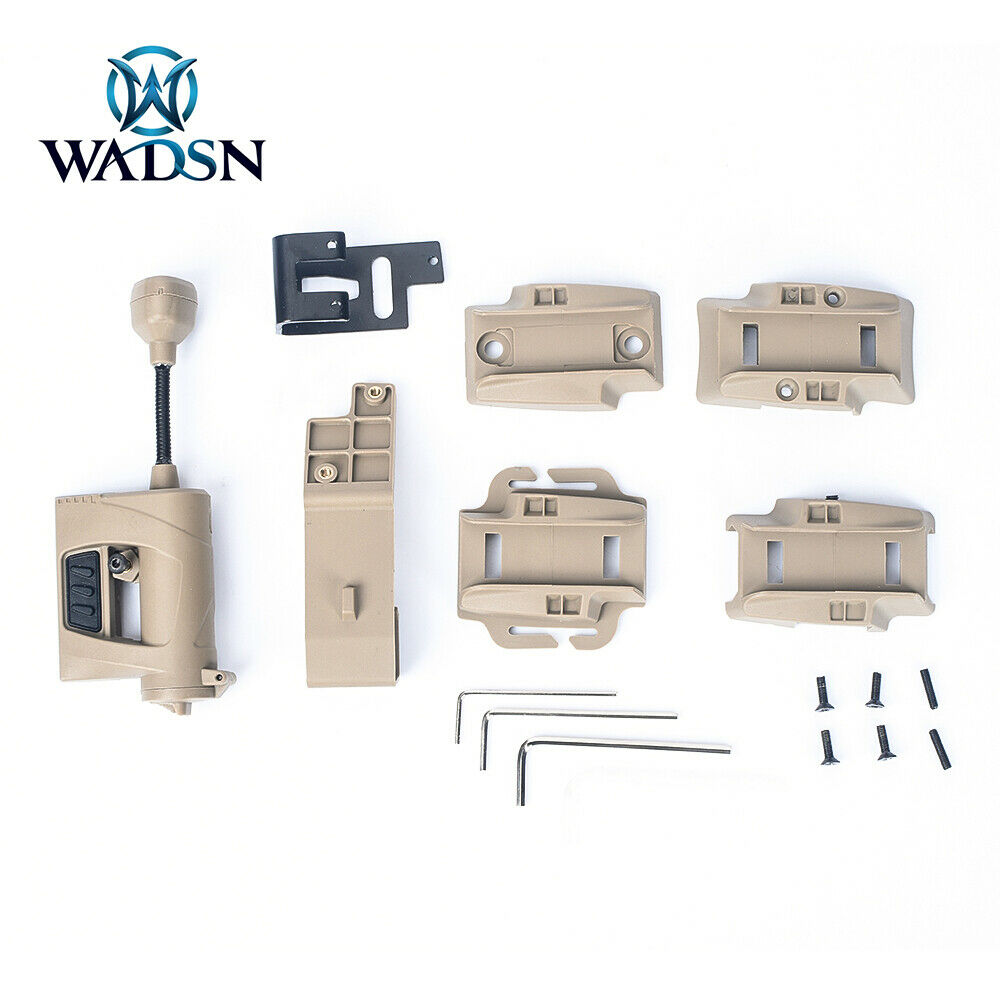 WADSN TEC CHARGE Pro MPLS Helmet Light illumination Tool Multi LED w/ IR - TAN - APEXTAC GEAR