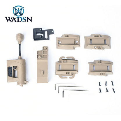 WADSN TEC CHARGE Pro MPLS Helmet Light illumination Tool Multi LED w/ IR - TAN - APEXTAC GEAR