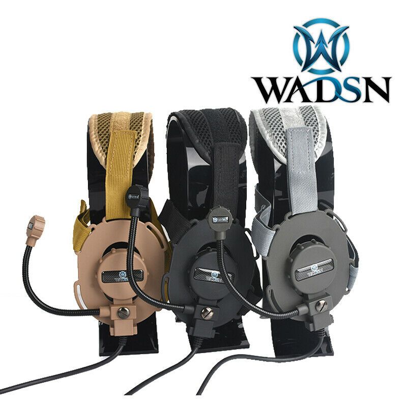 WADSN Bowman Evo III Style Tactical Headset  - TAN (WZ029) - APEXTAC GEAR
