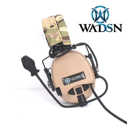 WADSN TEA Hi-Threat Tier 1 Headset - TAN (WZ110) - APEXTAC GEAR