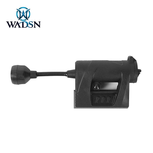 WADSN TEC CHARGE Pro MPLS Helmet Light illumination Tool Multi LED w/ IR - BLACK - APEXTAC GEAR