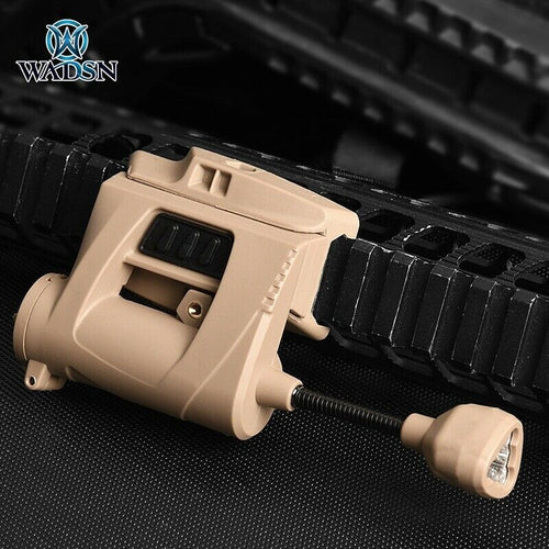 WADSN TEC CHARGE Pro MPLS Helmet Light illumination Tool Multi LED w/ IR - TAN - APEXTAC GEAR