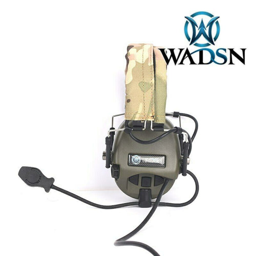 WADSN TEA Hi-Threat Tier 1 Headset - OD Green (WZ110) - APEXTAC GEAR