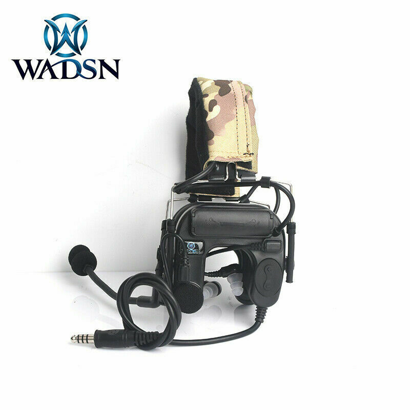 WADSN COMTAC IV IN-THE-EAR Headset w/ Noise Cancellation - BLACK