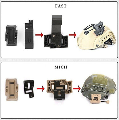 WADSN TEC CHARGE Pro MPLS Helmet Light illumination Tool Multi LED w/ IR - TAN - APEXTAC GEAR