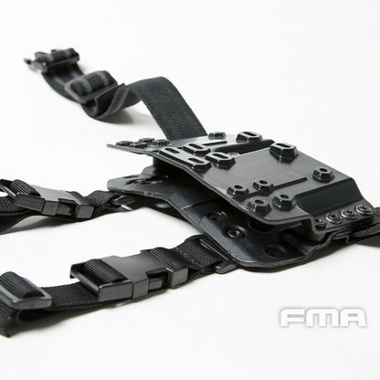FMA Drop Leg Mag Carrier - BLACK (TB1375) - APEXTAC GEAR