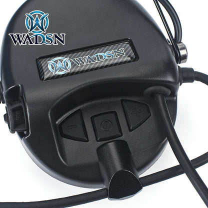 WADSN SORDIN Style Headset with  Helmet Rail Adaptor Basic Ver. (WZ191) - APEXTAC GEAR