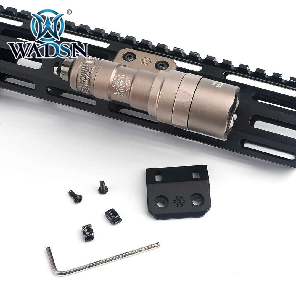 WADSN M-LOK / KEYMOD Offset Rail Light Mount - TAN (WD02004) - APEXTAC GEAR